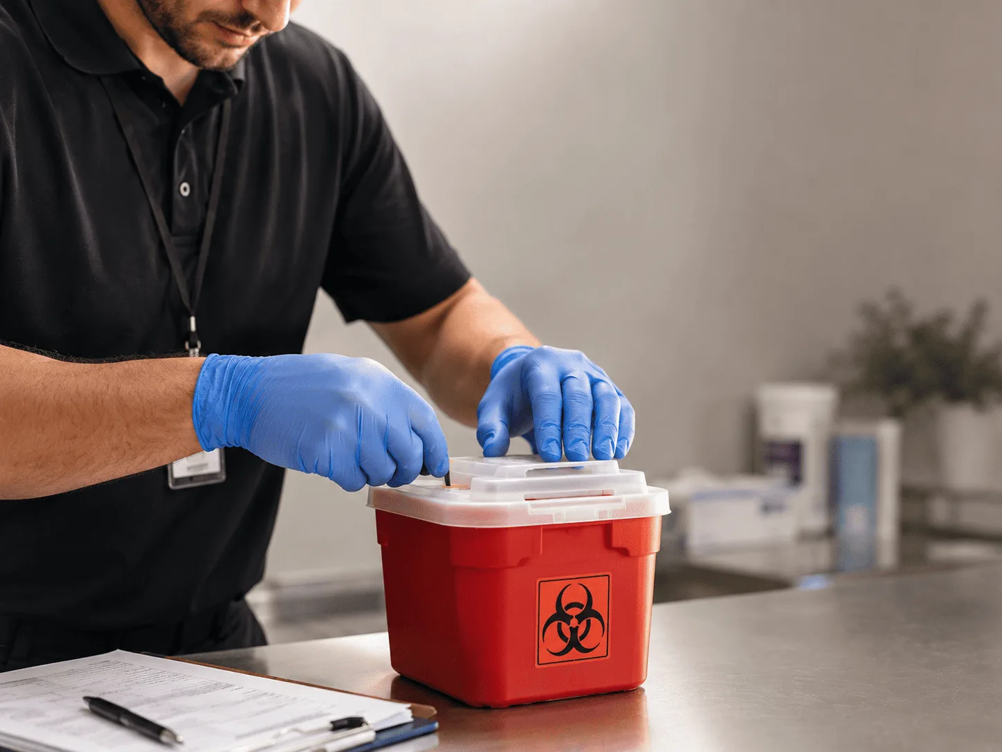 Why choose Sharps Waste Disposal in Burr Oak, KS